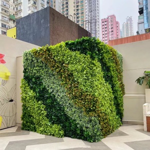 Paneles de plantas de hierba de boj <span class=keywords><strong>artificial</strong></span> Plantas artificiales Jardín vertical de pared verde 3D <span class=keywords><strong>artificial</strong></span> - Product Image 5