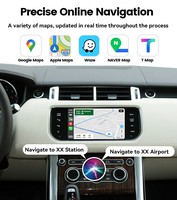 Interface CarPlay sans fil Android Auto Decord pour Land Rover Evoque 2012-2018 (Bosch) Navigation Android Auto Airplay