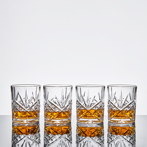 Old Fashioned <strong>Glass</strong> <strong>Crystal</strong> Lead Free Whisky Decanter <strong>Set</strong> of 5 PCS Home Decor Bar Christmas Gift - Product Image 3