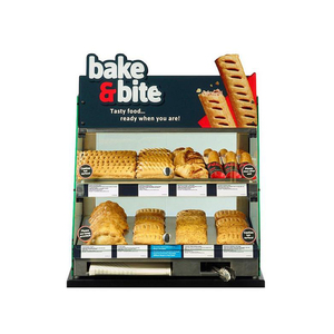 Tùy chỉnh mở phía trước tự phục vụ thực phẩm ấm hơn hiển thị-Tầng thường vụ tủ trưng bày nước nóng cho cửa hàng tiện lợi đồ ăn nhẹ nóng - Product Image 5