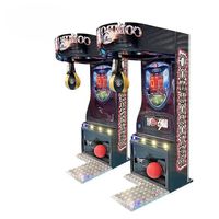 Machine d'arcade de boxe à monnayeur Big Punch, équipement de jeu électronique de test de force de frappe pour centre de jeux et parc d'attractions
