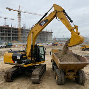 รถขุด325D สำหรับแมวอยู่ในสภาพดีเครื่องขุด325D หนอนผีเสื้อที่มีส่วนประกอบหลักของมอเตอร์เกียร์เครื่องยนต์ PU - Product Image 2