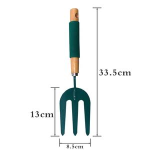 Kit d'outils de jardinage pour l'intérieur et l'extérieur, cultivateur en acier au carbone pour les légumes, les fruits et les semis, houe de jardin, lame carrée, poignée ergonomique - Product Image 5