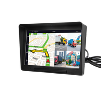 4CHs Android 8.1 2 + 32G camion Dvr Fit 9-36V avec Wifi GPS suivi moniteur à distance sur téléphone 4g voiture boîte noire DMS et ADAS CMSV7