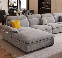 Canapé en tissu chenille, canapé moderne et simple pour la maison, ensemble de canapés aspect cuir pour les salons grands et petits