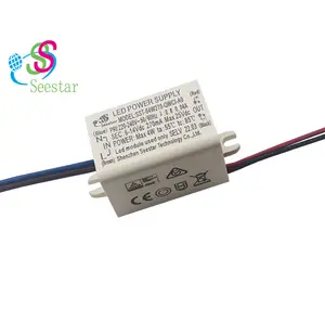 Изолированный AC220-240V DC6-14V Seestar, 270 мА, 2 Вт, 3 Вт, 4 Вт, PF> 0,8, без мерцания, TUV SAA CE CB ERP, водонепроницаемый светодиодный настенный светильник, светодиодный драйвер