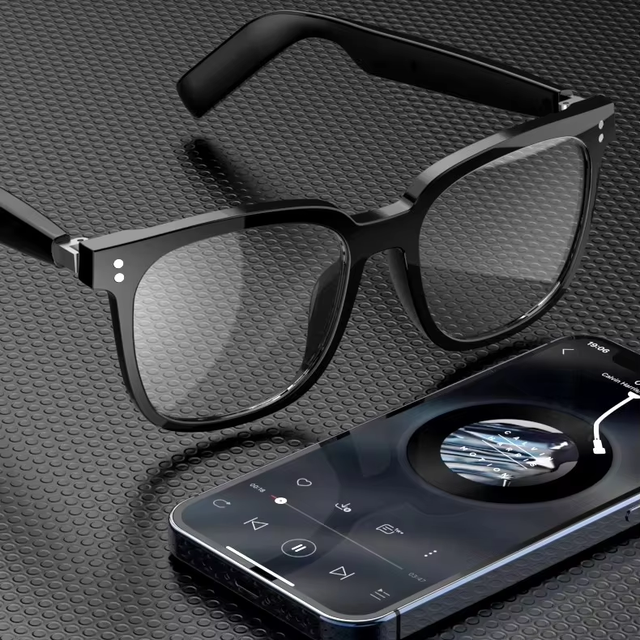 Hot Selling SG19 Pro Smart Wearable Headset BT Smart Sun Glasses Waterproof Music & Call Voice Assistant Smart Glasses