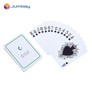 Cartes à jouer écologiques de qualité supérieure jeux de cartes à jouer de poker mat imprimés personnalisés avec boîte-cadeau de type tiroir - Product Image 6