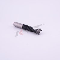 Forets à flûte pour le travail du bois, forets en carbure de tungstène avec pointe de centrage, diamètre 8 mm, longueur 70 mm
