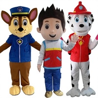 Costume de Mascotte Patrouille Canine pour Événement, Fête, Anniversaire, Spectacle – Peluche Douce pour Adultes et Enfants, Cosplay