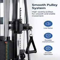 Machine professionnelle de musculation à double poulie pour entraînement fonctionnel complet du corps, équipement de musculation pour salle de sport commerciale
