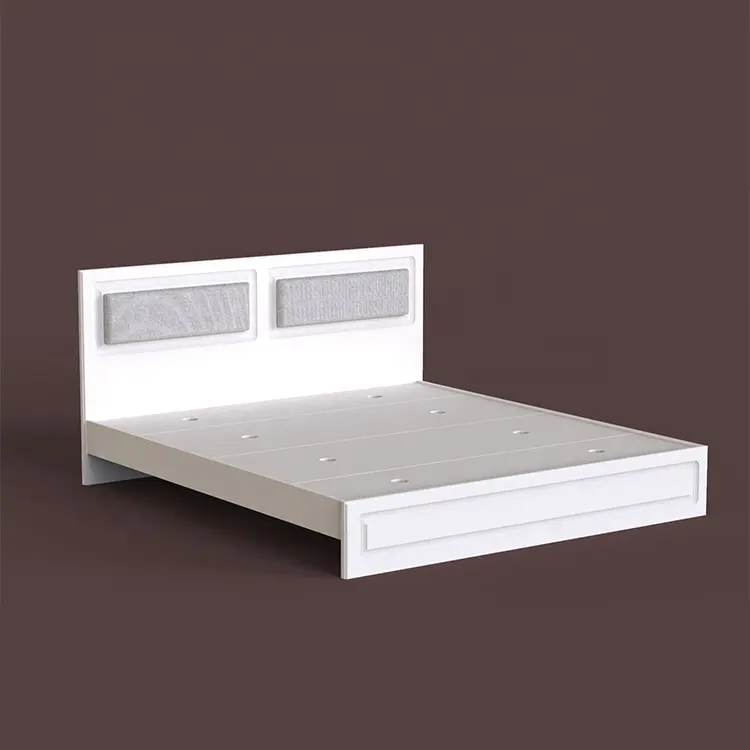 Professional Manufacture Bedroom Furniture Luxury Modern Design Wooden King Bed