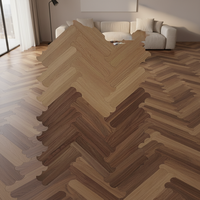 Parquet pour salon, revêtement de sol en bois, design traditionnel, parquet contrecollé, installation par clic, parquet massif pour salon
