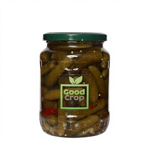 Whole 3-6 cm <b>Pickled</b> Cucumbers Preserved Vegetables for International Markets BRC, Kosher Certified 3-6 cm <b>Pickled</b> Gherkins - Product Image 1