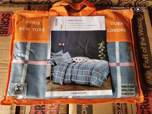 ชุดผ้าปูที่นอนขนาดควีนและคิงไซส์ 90gsm ขายส่ง พร้อมผ้าปู <span class=keywords><strong>2</strong></span> ผืน และปลอกหมอน <span class=keywords><strong>2</strong></span> ใบ ชุดผ้าปูที่นอน 100% โพลีเอสเตอร์ - Product Image 4