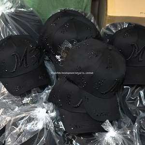 Nuevas Gorras G5 Thirty-One 31 Htas Magician Negras con Pedrería, Envío Rápido, Barbas Hats, Unisex - Product Image 2