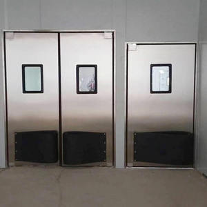 <span class=keywords><strong>Puerta</strong></span> Batiente de Acero Inoxidable sin Impactos, de Doble Vía con Retorno Automático, para <span class=keywords><strong>Restaurantes</strong></span>, Cocinas, Cámaras Frigoríficas, Fábricas y Supermercados - Product Image 5