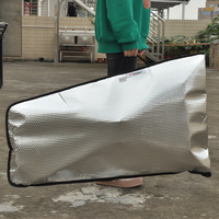 Sac de protection pour aile horizontale d'avion RC, matériau bulle réfléchissant le soleil, robuste, double poche, étui de transport portable