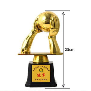 Trofeo de <span class=keywords><strong>Portero</strong></span> de Fútbol Personalizado, Premio MVP, Chapado en Oro, Plástico Resistente, 18 CM - Product Image 5