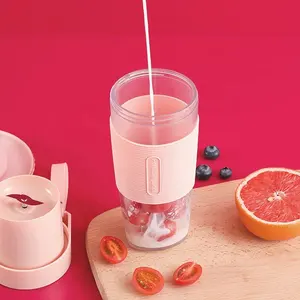 Usb Elektrische Hand Fruit Juicer Draagbare Blender Machine Persoonlijke Smoothie Fles Extractor Batterij Operated Keuken