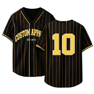 Uniforme de Béisbol Personalizado por Sublimación, con el Logotipo y Diseño de tu Equipo, Transpirable, de Micro Malla de Poliéster - Product Image 1