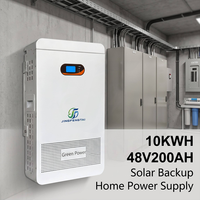 Batterie de stockage d'énergie domestique JFT-PRO-I 48V200AH-2 LiFePO4, utilisation domestique hors réseau, 48V 200Ah 9.6kWh, sans métaux lourds, conception modulaire, IP20