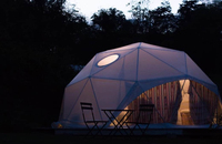 Maison en dôme transparent, dôme de luxe, géomoco géomobjet pour glamping, offre spéciale
