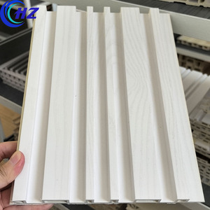 Pannello Decorativo Hengzheng per Interni <span class=keywords><strong>in</strong></span> <span class=keywords><strong>Legno</strong></span> <span class=keywords><strong>Grezzo</strong></span>, Rivestimento Murale Integrato WPC, Ecologico e Inodore - Product Image 4