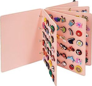 Flip-page breloques organisateur chaussures breloques présentoir feutre organisateur livre <span class=keywords><strong>chaussure</strong></span> boucle tableau d'affichage avec 4/6 Pages porte-breloques - Product Image 4