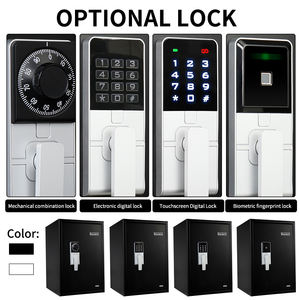 指紋金庫トレザー耐火防水隠し金庫家具耐火隠し金庫 (3245SLB) - Product Image 4