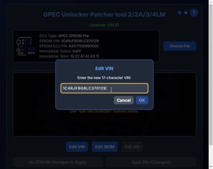 ซอฟต์แวร์แพทช์ปลดล็อค gpec ทวีปไครสเลอร์สำหรับ GPEC2/2A/3/4LM ECU's - OBD ปลดล็อคแพทช์ (2A) และฟังก์ชั่นอื่นๆ - Product Image 6