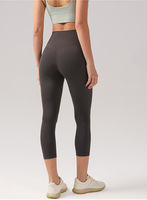 Pantalon de sport taille haute pour femme, coupe 7/8, écologique, séchage rapide, extensible dans quatre directions, grandes tailles, pour yoga, pilates et activités de plein air