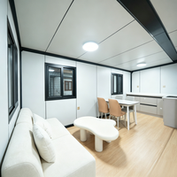 Maison conteneur extensible à double aile