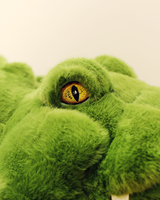 Offre Spéciale : Peluches Crocodile Mignon Dessin Animé Allongé – Fournisseur Direct de Poupées en Peluche Douces pour Cadeaux d'Anniversaire et Machines à Pinces