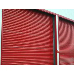 Chinese Provider Manufacturer High Quality Automatic OEM Wind Proof Steel Roll Up Door