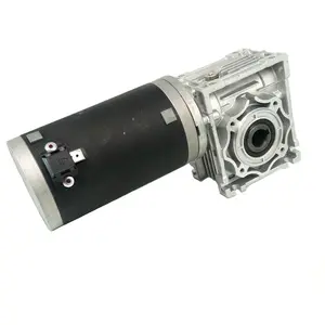 Trục Rỗng Rpm Thấp Dc Động Cơ 12V 24V 400W 500W Dc Worm Gear Motor