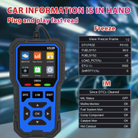 Escáner V539 OBD2 actualizado 2025, lector de código de falla de coche alimentado por USB para vehículos de protocolo OBD II desde 1996, herramientas de escaneo