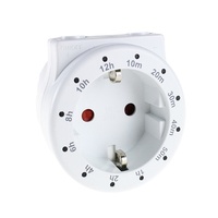 Minuteur mécanique programmable allemand 12 heures, écologique, certifié GS, 15A 230V