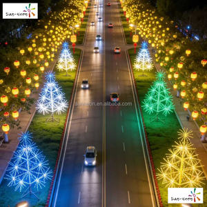 Sapin de Noël LED, arbre lumineux extérieur, décoration de Noël illuminée - Product Image 4