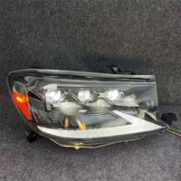 Feux de pare-chocs avant pour Toyota Fortuner 2008-2011, projecteurs triples, phares LED avec démarrage séquentiel, DRL dynamique