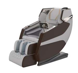 Silla de Masaje Eléctrica de Cuerpo Completo con Bolsas de Aire, Masaje Tailandés Shiatsu, Amasamiento de Espalda, Pantorrillas y Pies, Gravedad Cero 2D, Económica, con Riel en L - Product Image 2