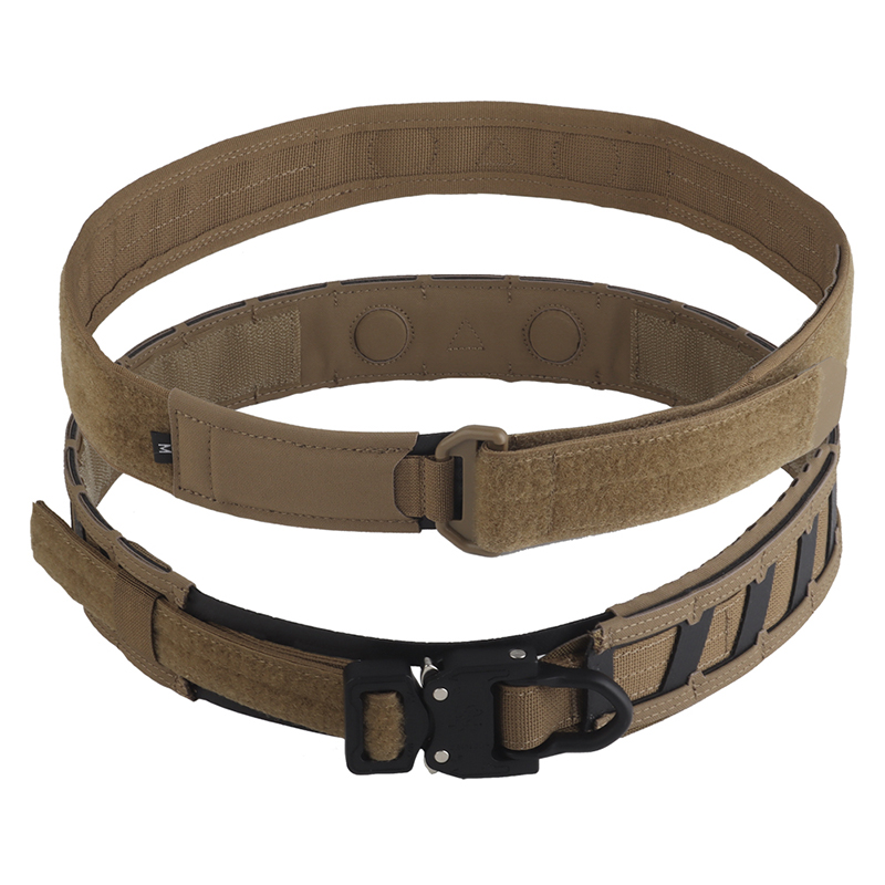 eruyoke MAGNETIC  NYLON LONG BELT MagBelt 2 - Black Belt/Silver Buckle (Small) at Amazon Men's