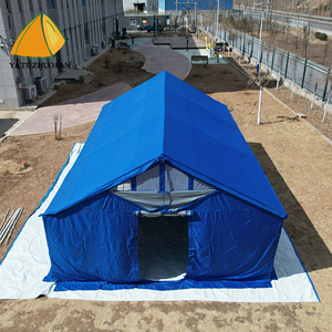 Carpa Modular de Emergencia Oxford Piramidal 4X8 para Refugiados y Ayuda en Desastres, para 10-15 Personas, Impermeable >3000mm, Resistente, Venta al Por Mayor - Product Image 5