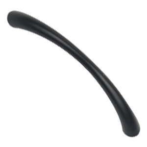 Solid Drawer Cabinet Wardrobe <b>Door</b> Handle 211 Zinc Alloy Curved Minimalist Surface Mounted Lever Handle For Drawer - Product Image 1