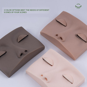 Molde de Cabeza de Silicona para Prácticas con Párpados y Pestañas Removibles para Entrenamiento de Extensión de Pestañas - Product Image 2
