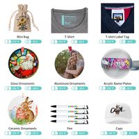 Presse à Chaud 3-en-1 Combo pour Sublimation – Mini Presse Thermique pour Stylos, Casquettes, Étiquettes et Marquage de T-shirts