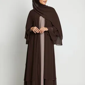 Tốt Nhất Bán Người Lớn Ăn Mặc Phụ Nữ Hồi Giáo Và Hijab Nổi Hồi Giáo Thời Trang Abaya Dubai Kaftan Váy Thiết Kế