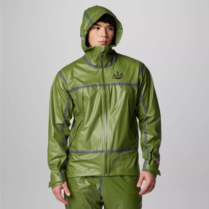 Vestes coupe-vent imperméables légères pour hommes, logo personnalisé, pliables, pour la course à pied, la randonnée, la pluie, le cyclisme, respirantes, fines, à col montant - Product Image 1