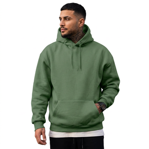 Sudadera con Capucha para Hombre, 100% Algodón, con Cierre de Cremallera, Logotipo y Texto Personalizados, Transpirable, de Secado Rápido, Ropa Deportiva de Invierno - Product Image 1