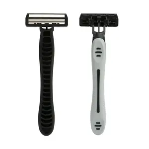Smooth Body Shaving razor Triple Blade Fixed Head mens shaving disposable Razor Lower cost one time razor for men or women